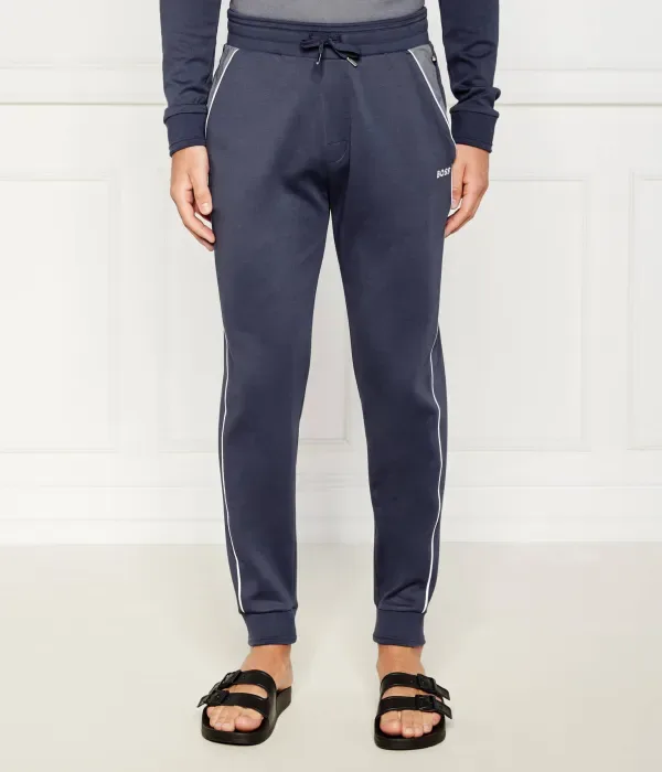 Спортивные штаны slim fit Boss, темно-синий