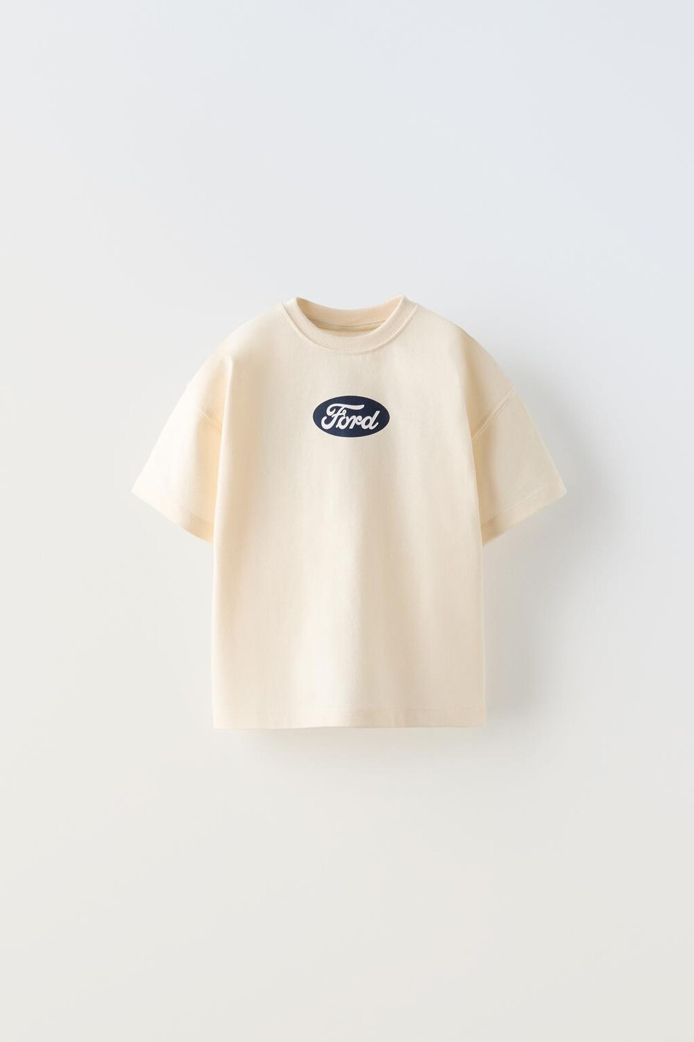 

Футболка ford ZARA, экрю