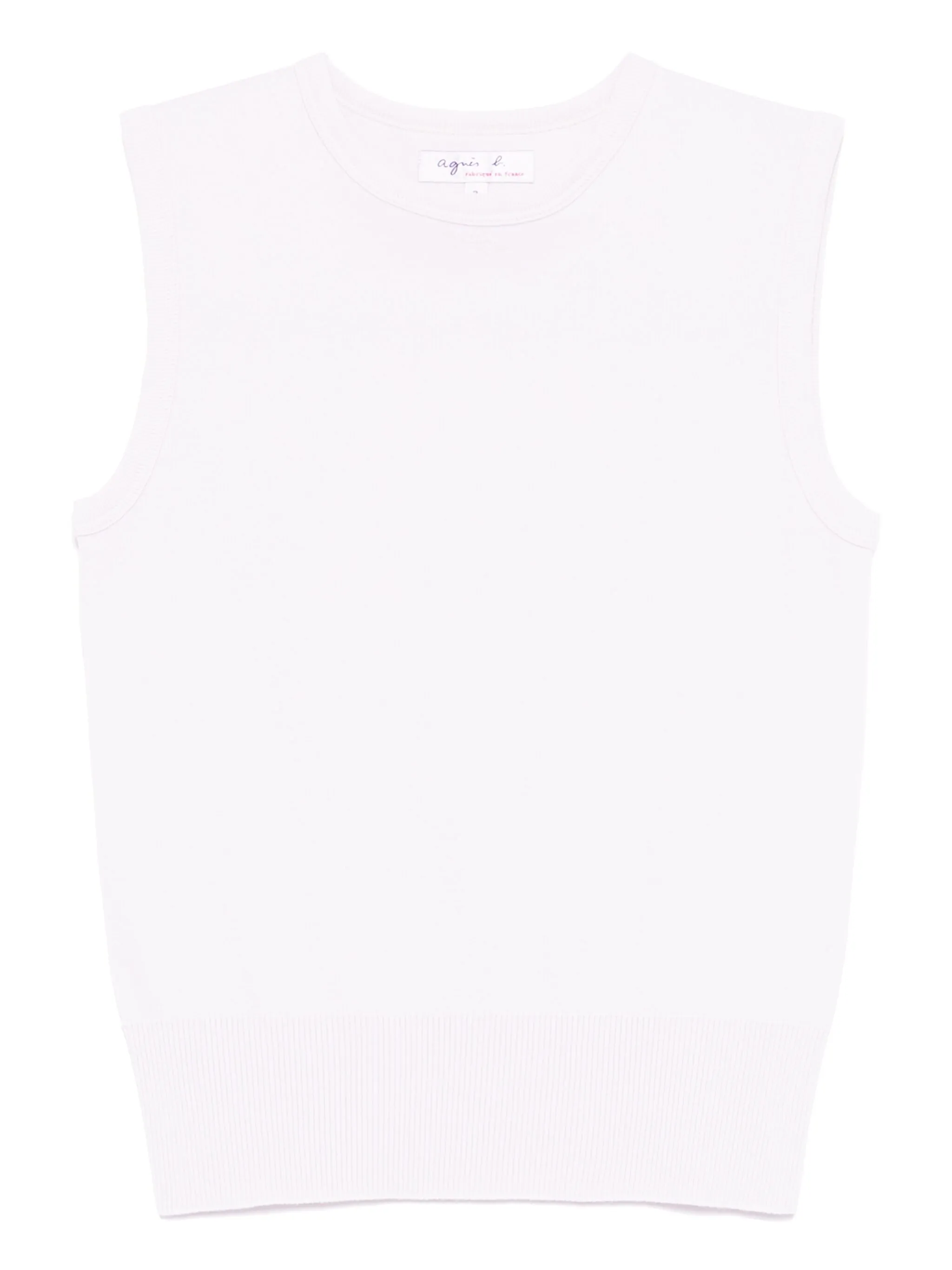 

Топ без рукавов Agnès B., нейтральный