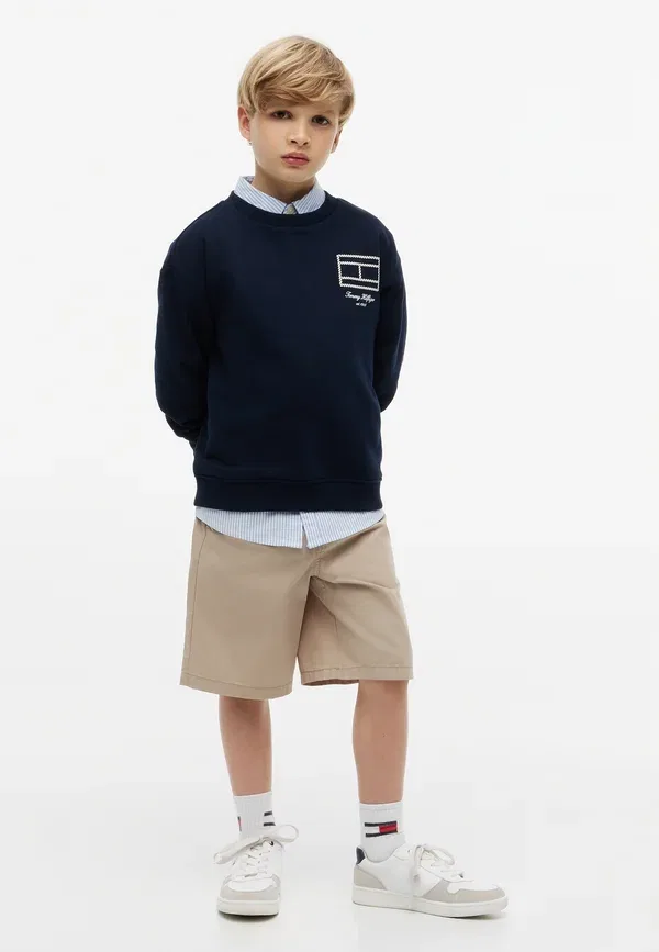 Свитшот с графическим принтом Tommy Hilfiger, темно-синий — фото 2