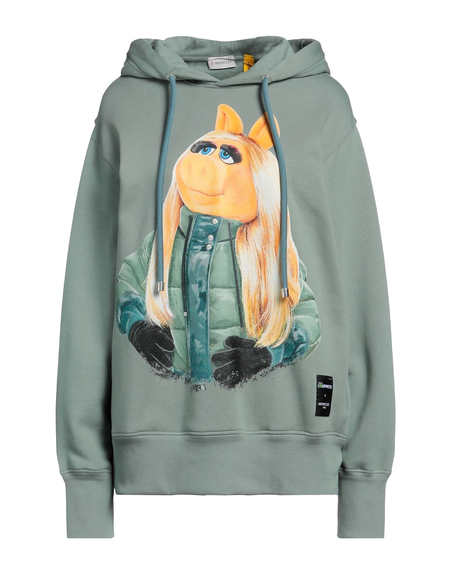 

Толстовка Moncler, серо-зеленый