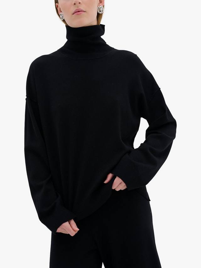 

Джемпер с круглым вырезом emma MY ESSENTIAL WARDROBE, черный