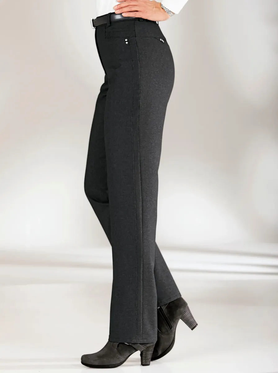 

Утепленные брюки Classic Basics, черный