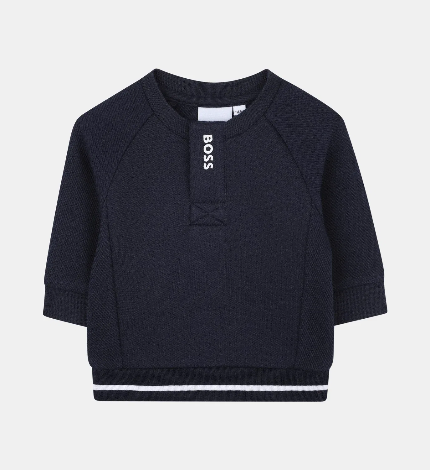 Комплект из джоггеров и свитшота Boss Kidswear, синий — фото 3