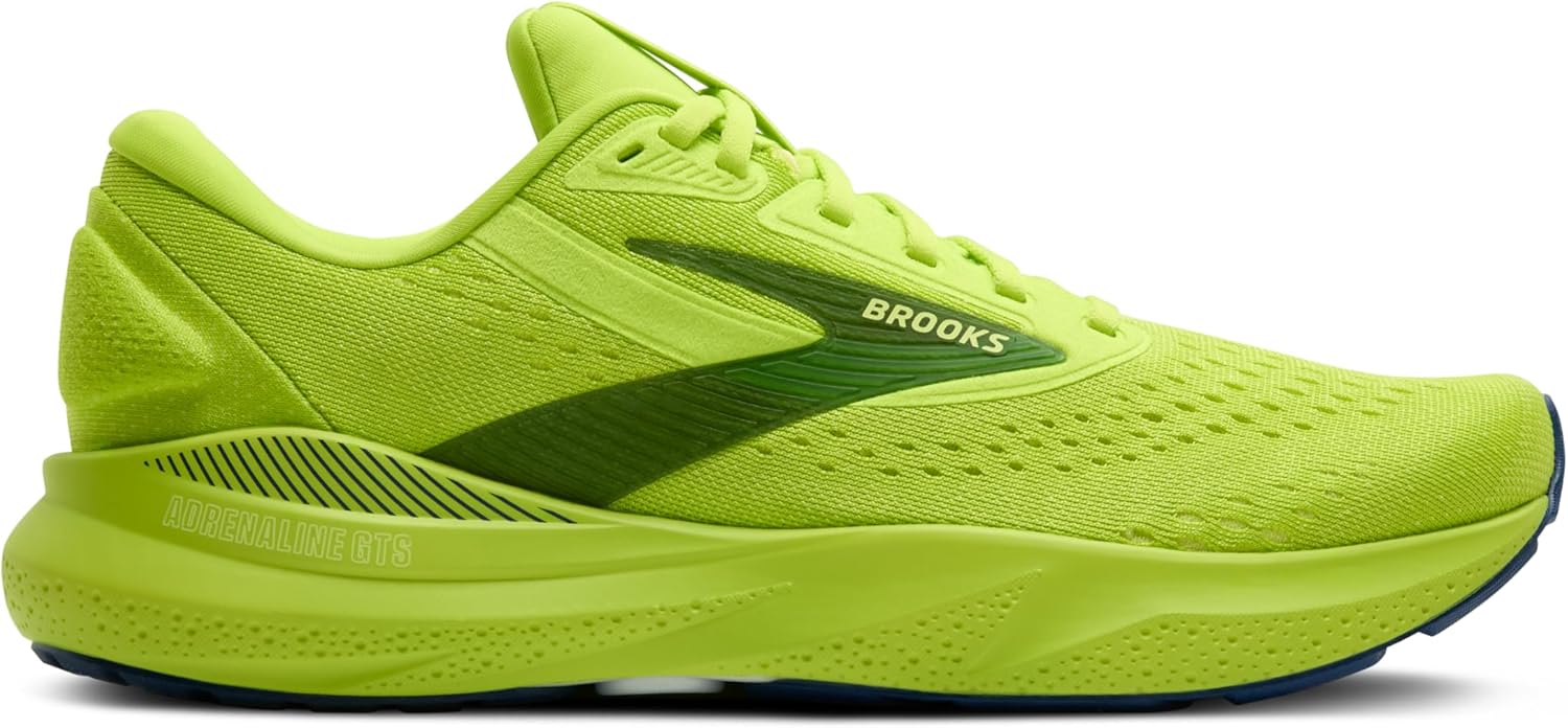 Мужские беговые кроссовки Brooks Adrenaline GTS 24 с поддержкой, темно-синий — фото 2