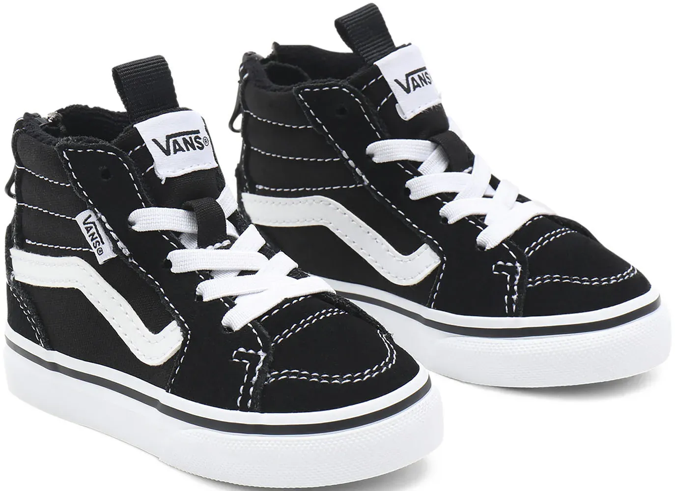

Кроссовки Vans "TD Filmore Hi Zip", для малышей, черный