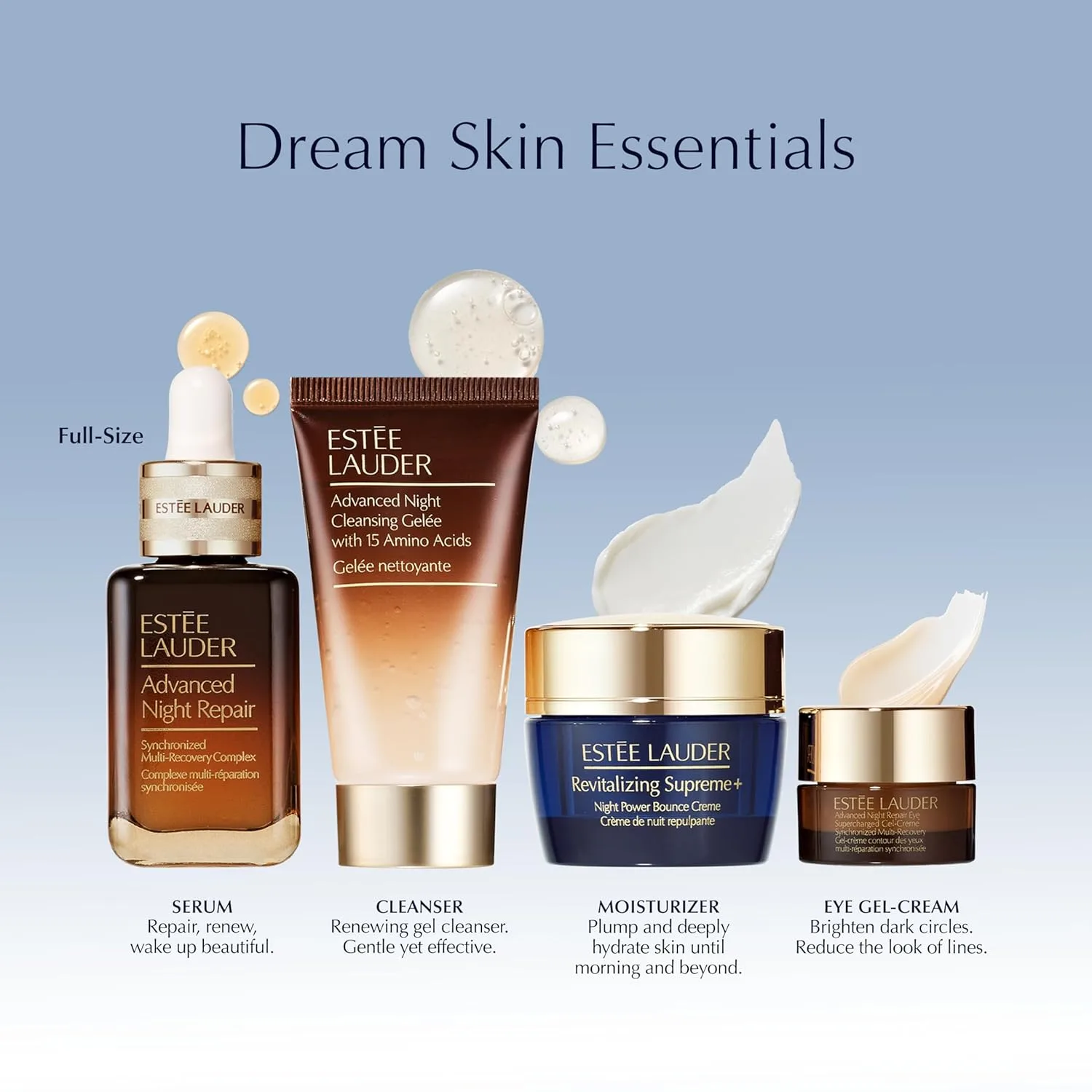 Сыворотка для лица Estée Lauder Advanced Night Repair с синхронизированным комплексом восстановления, гиалуроновой кислотой и пептидами | Антивозрастной и увлажняющий эффект — фото 2