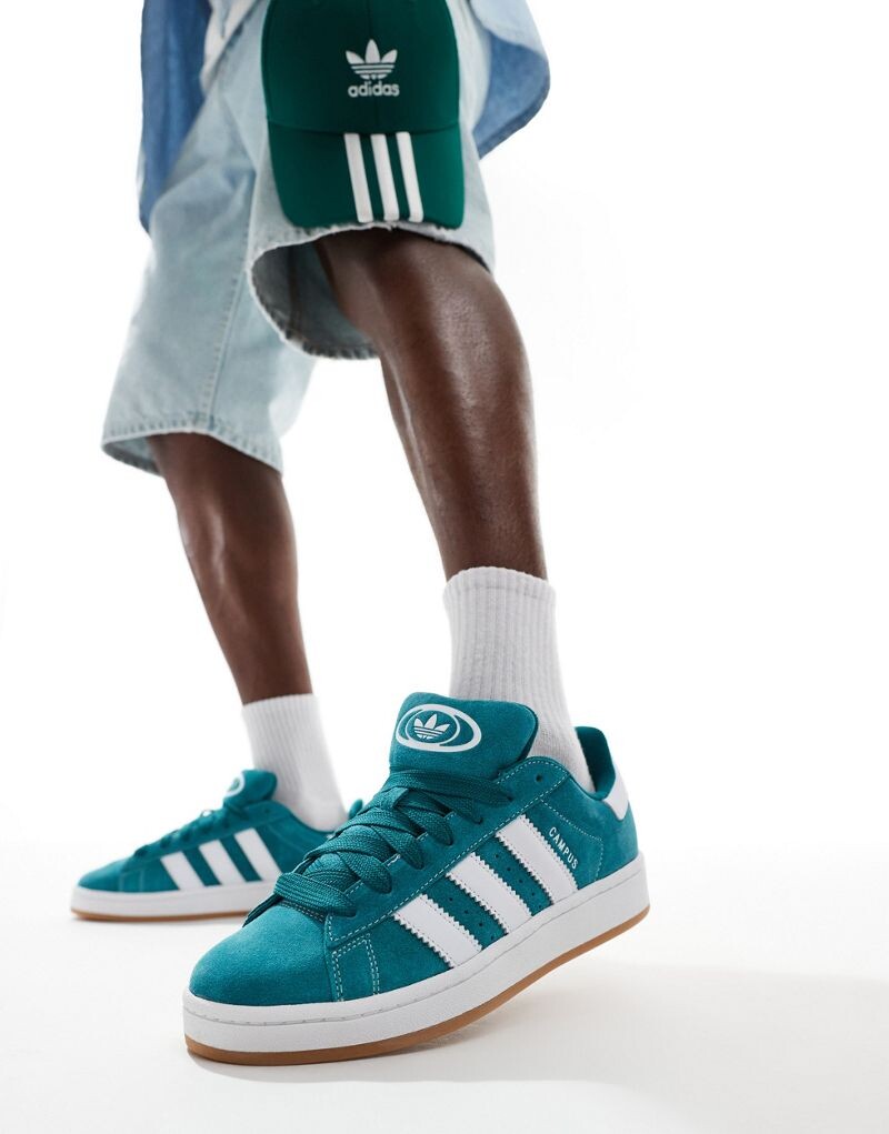 

Зелено-белые кроссовки adidas Campus 00s, Зеленый, Зелено-белые кроссовки adidas Campus 00s