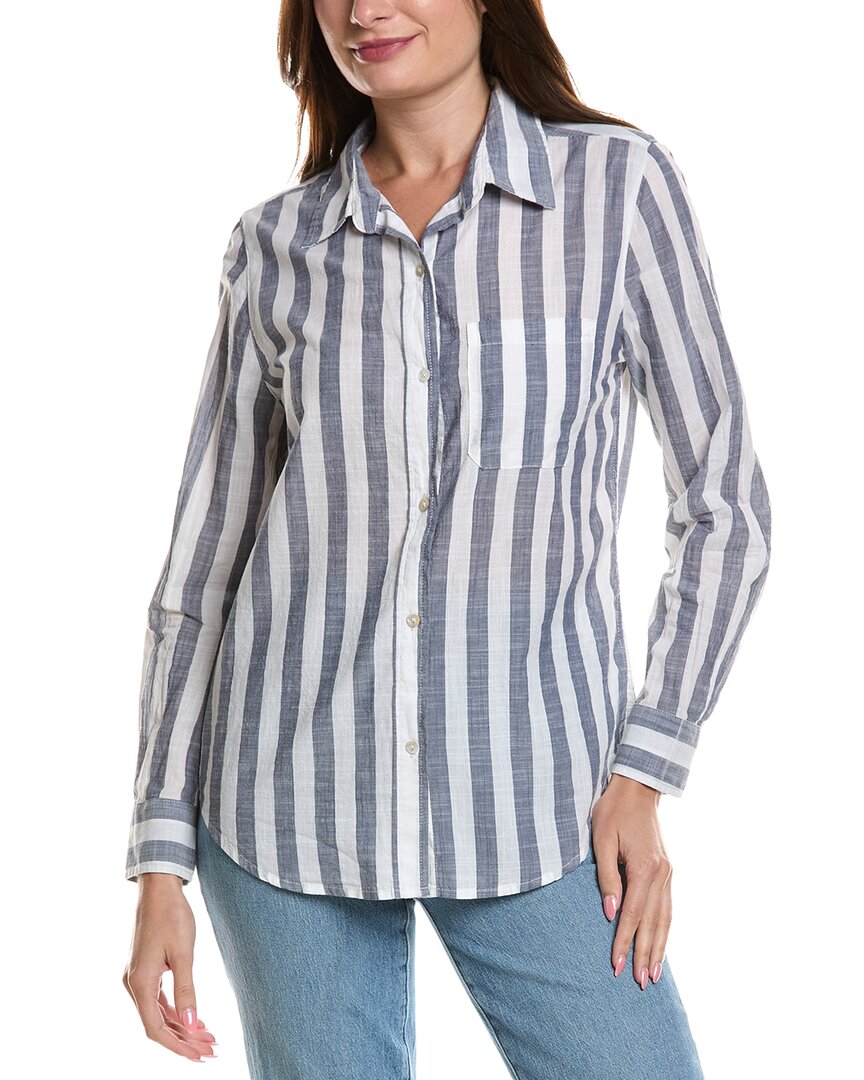 

LOLA RIVER Полосатая рубашка, синий