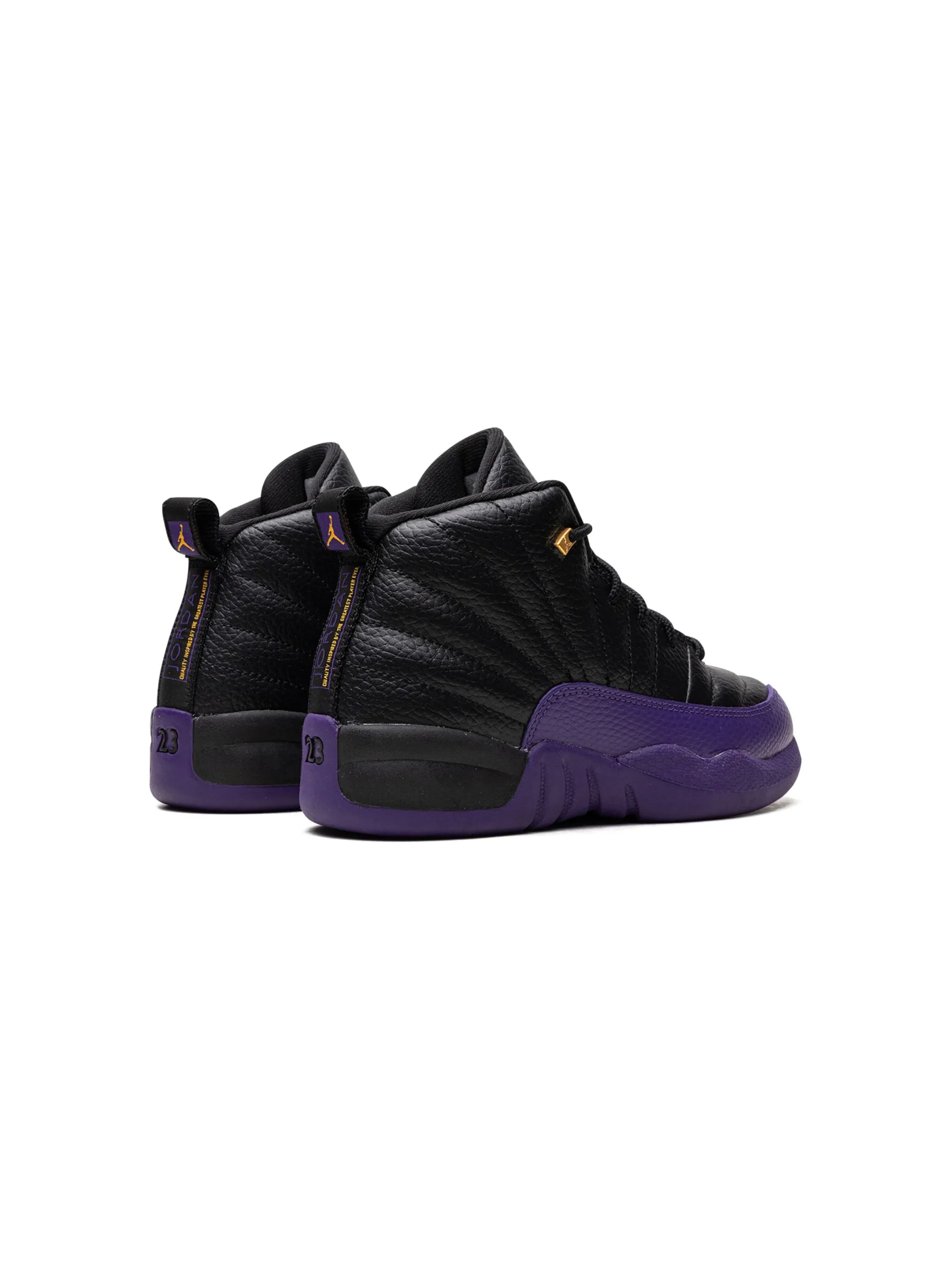 Кроссовки Air Jordan 12 Field Jordan Kids, черный — фото 3