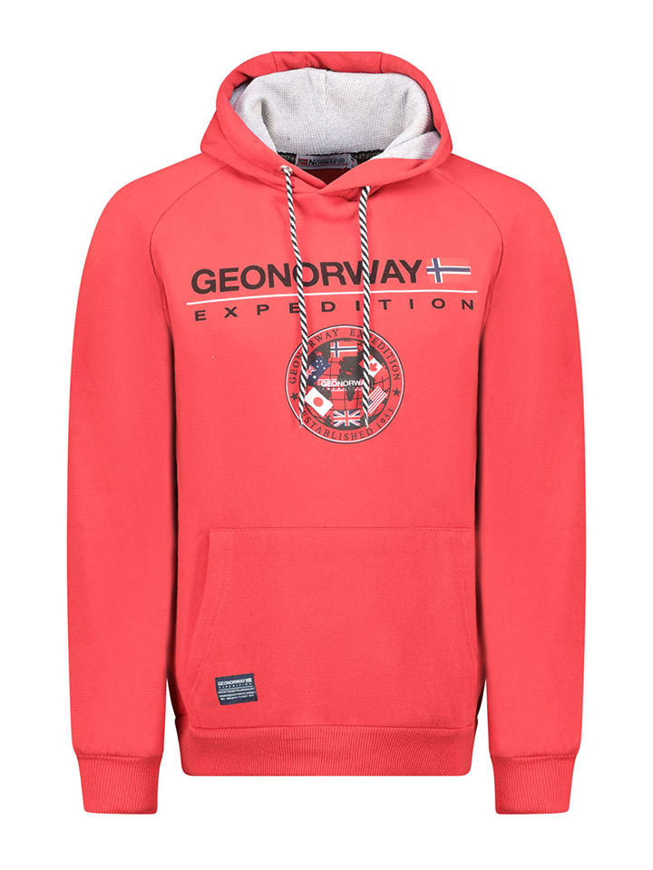 

Толстовка Gvick Geographical Norway, красный