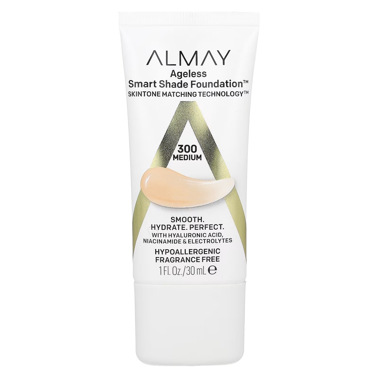 

Тональная основа Almay Ageless Smart Shade Foundation 300 Medium, 30 мл