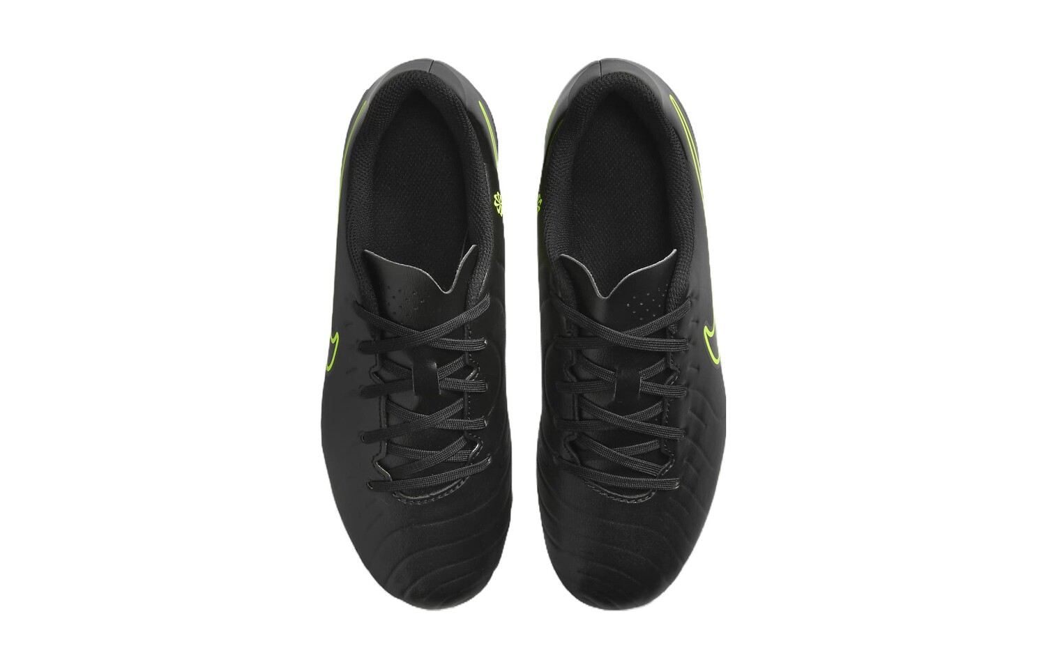 Детские футбольные бутсы Nike Tiempo Legend 10 GS, Black/Green — фото 3