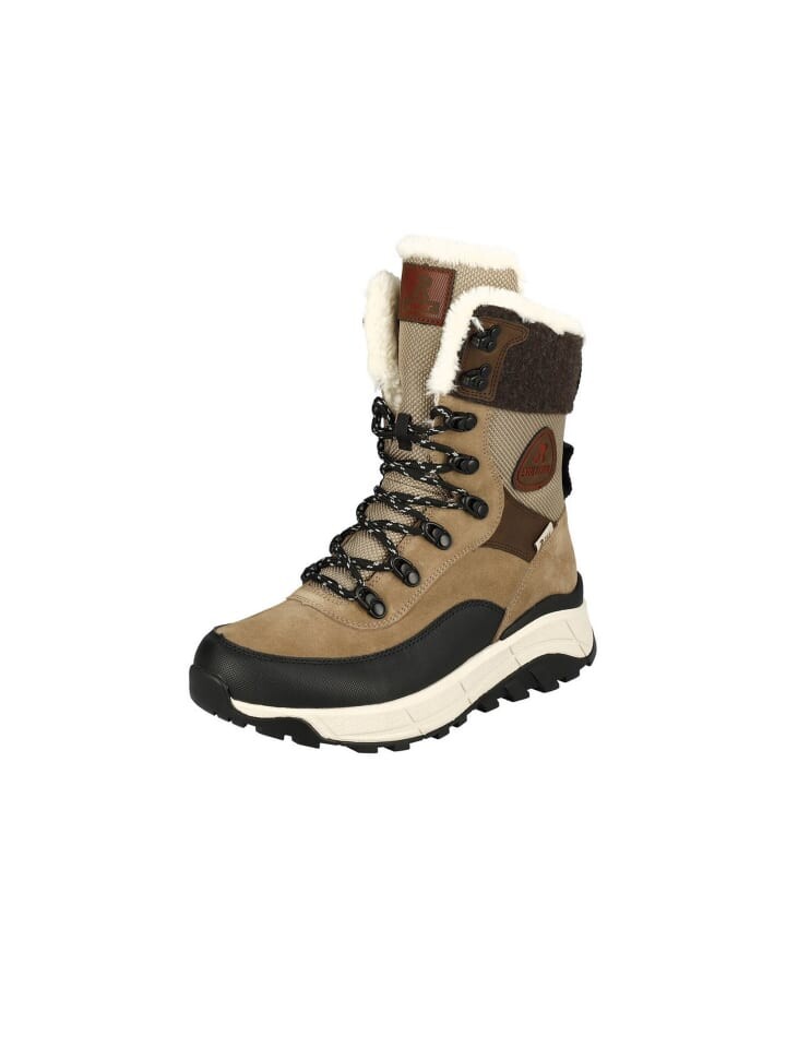 Сапоги rieker Schnürstiefel, цвет schwarz/marble/blei/cement/fog