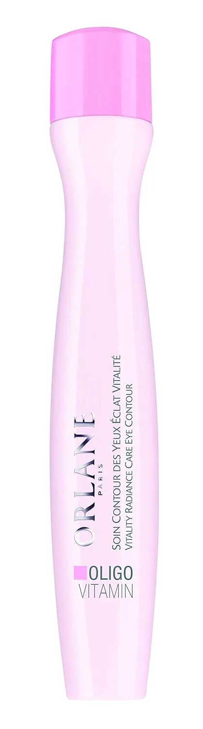 Orlane Paris Oligo Vitamin Vitality Radiance Care Eye Contour - успокаивающий гель для области вокруг глаз с роллером, крем от темных кругов и отеков, 15 мл