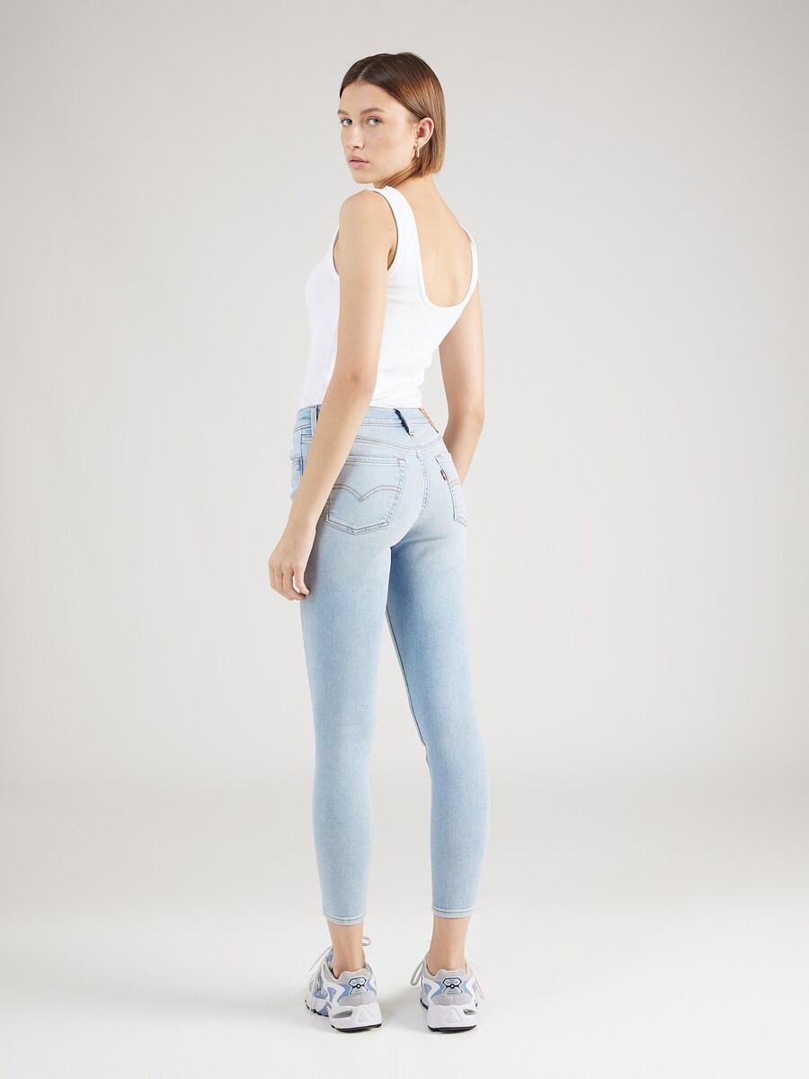 Узкие джинсы LEVI'S  710 Super Skinny, светло-голубой — фото 4