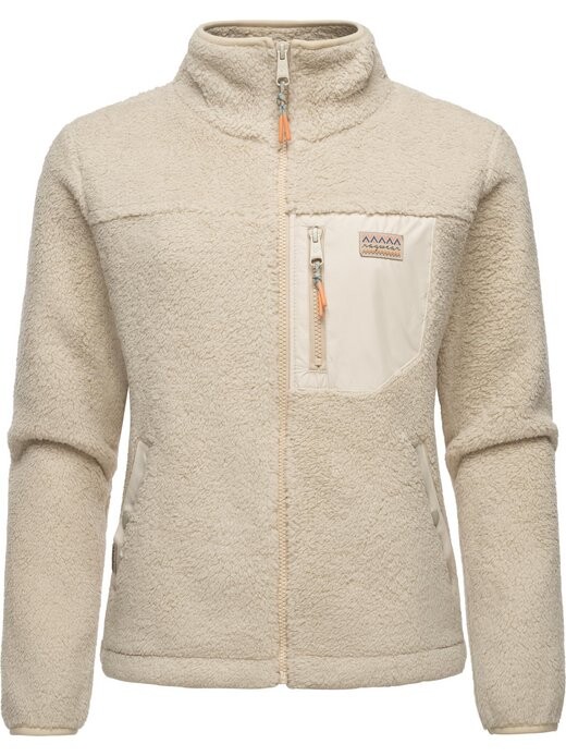 

Плюшевая куртка alaris Ragwear, экрю