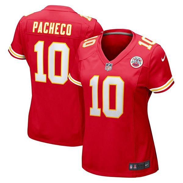 

Женская игровая футболка Isiah Pacheco Kansas City Chiefs красная Nike, Красный, Женская игровая футболка Isiah Pacheco Kansas City Chiefs красная Nike