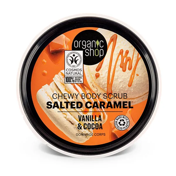 Скраб для тела Chewy Body Scrub Salted Caramel Organic Shop, 254 ml — фото 2