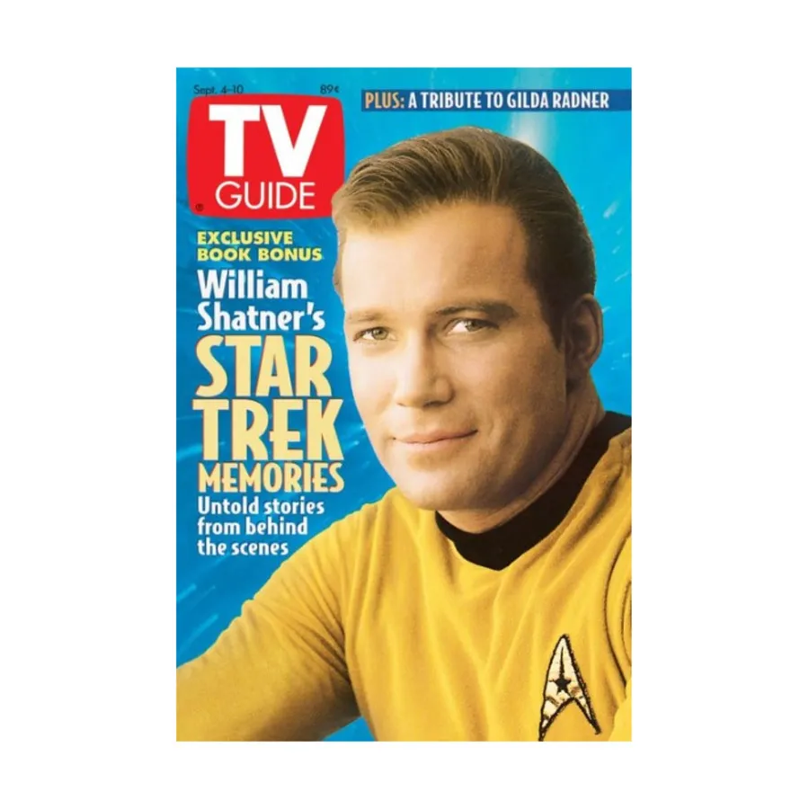 

Журнал William Shatner's Star Trek Memories (September 4-10, 1993), TV Guide