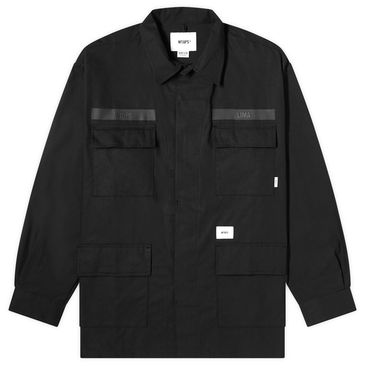 

Рубашка Wtaps 17 Shirt, черный