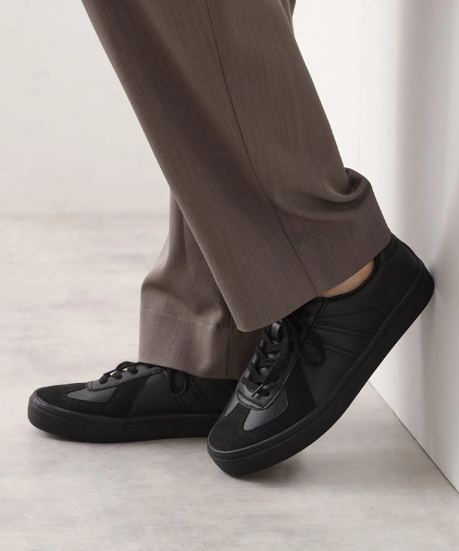 Мужские кроссовки THE SHOP TK German Trainer чёрные