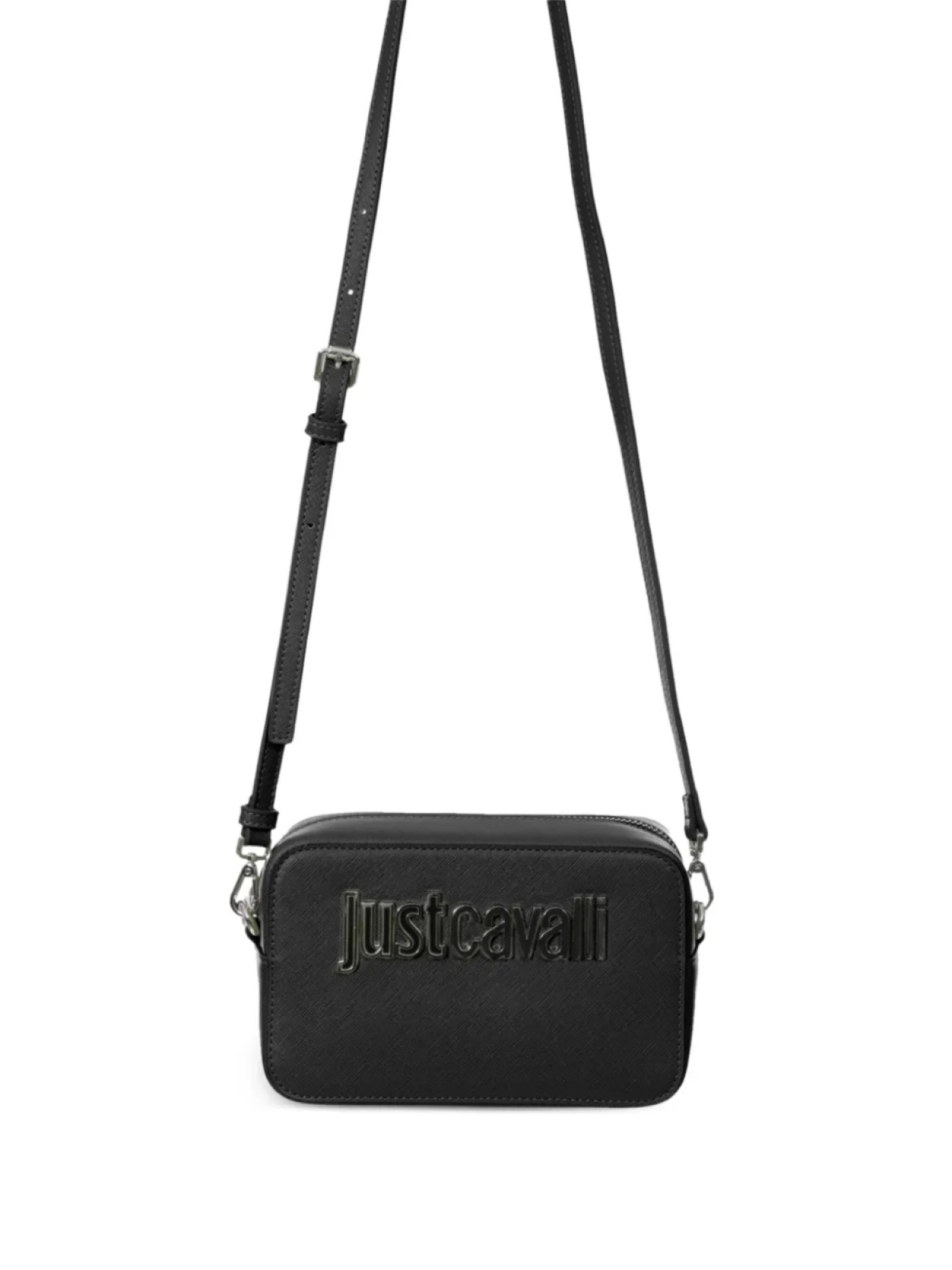 

Сумка через плечо с логотипом Just Cavalli, черный