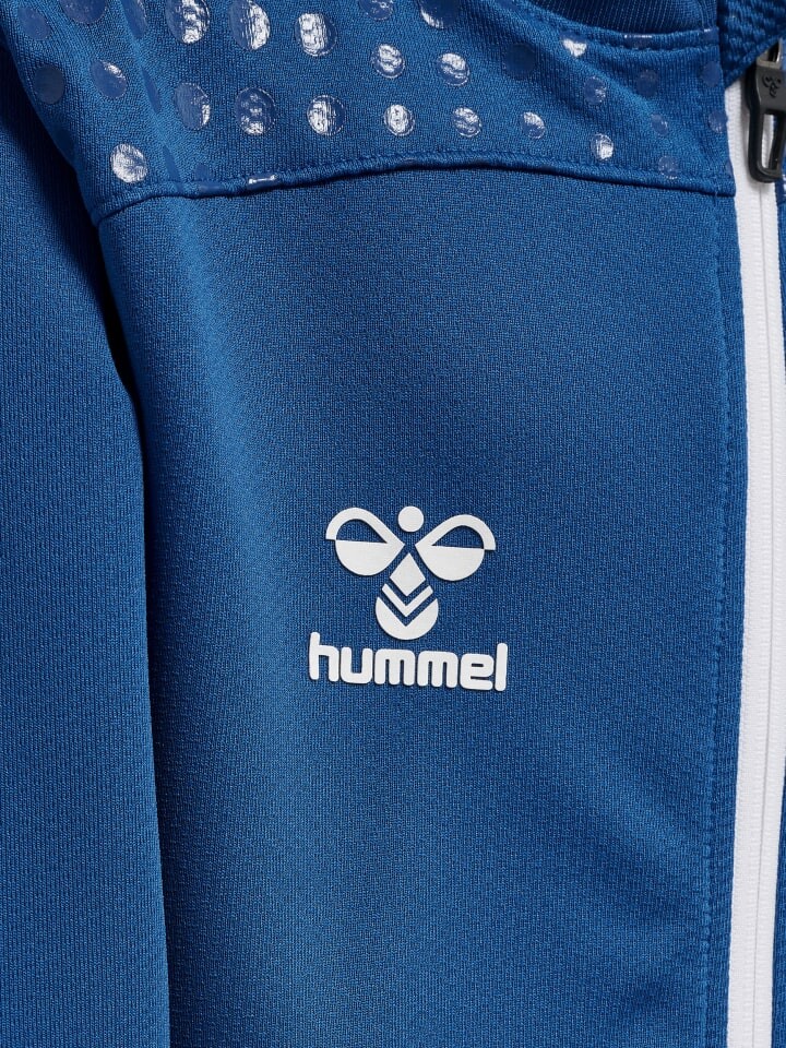 Худи Hummel Reißverschluss Hmllead Fußball Kinder, цвет true blue — фото 3