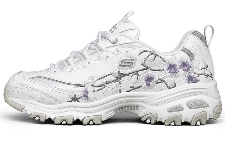 Кроссовки Skechers Casual Shoes Women's Low-Top White Purple