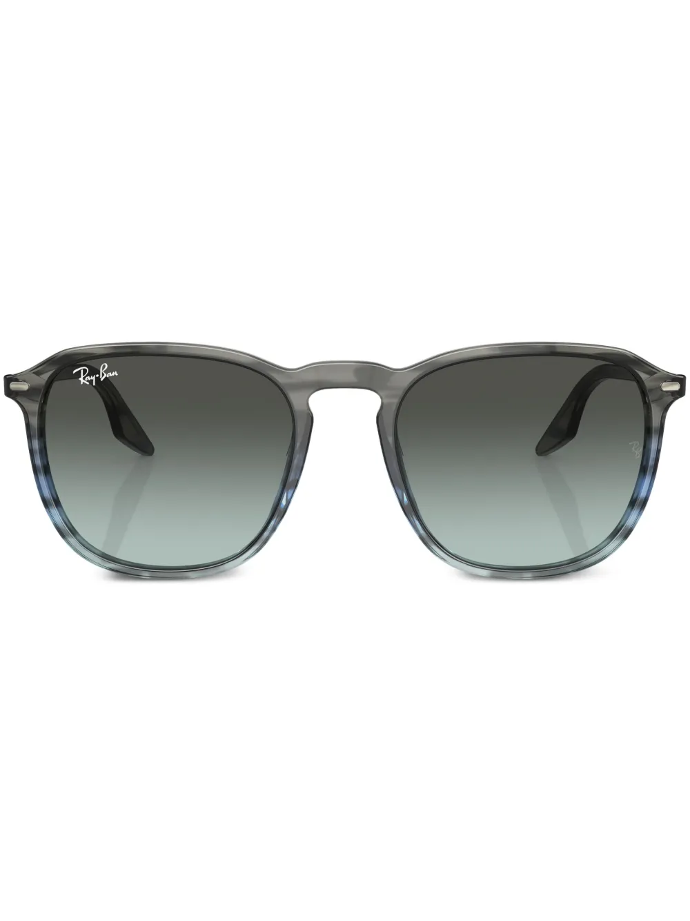 

Солнцезащитные очки в круглой оправе с логотипом Ray-Ban, синий