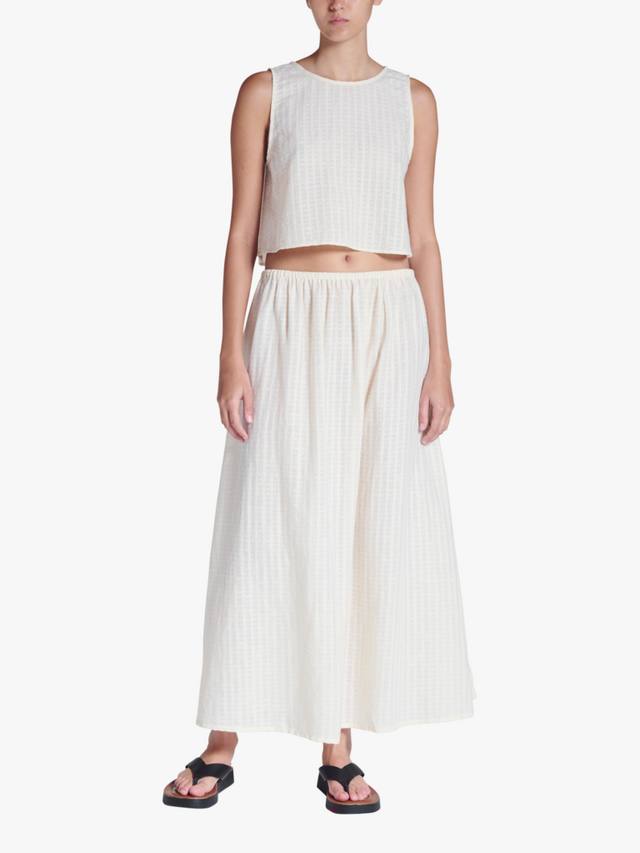 

Макси-юбка Rafaela из хлопковой смеси ASCENO, White