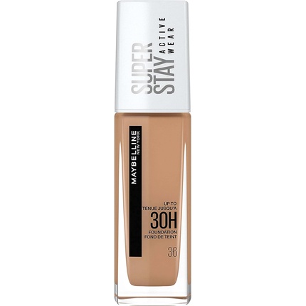 

Тональный крем Maybelline SuperStay Active Wear, 30 мл, номер 36, теплый солнечный цвет Maybelline New York, Коричневый, Тональный крем Maybelline SuperStay Active Wear, 30 мл, номер 36, теплый солнечный цвет Maybelline New York