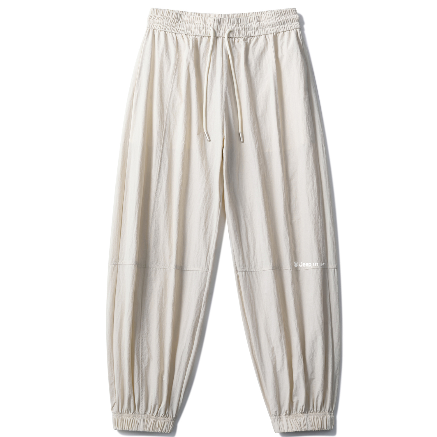 

Вязаные спортивные штаны унисекс Jeep, бежевый