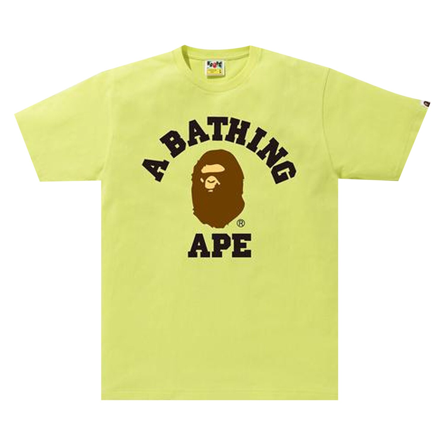 

Футболка BAPE College, Зеленая, Зеленый, Футболка BAPE College, Зеленая