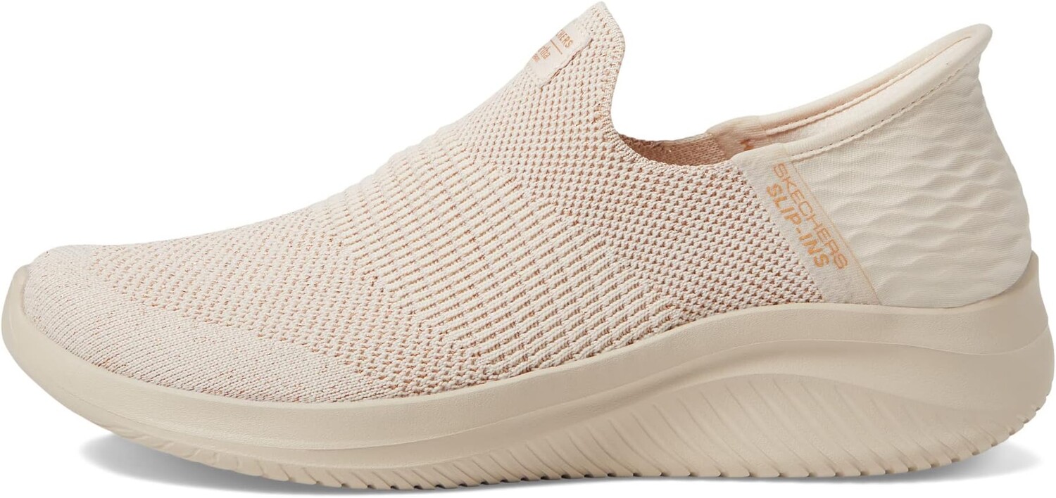Кроссовки Martha Stewart Ultra Flex 3.0 - Neptune Hands Free Slip-Ins SKECHERS, цвет Natural — фото 4