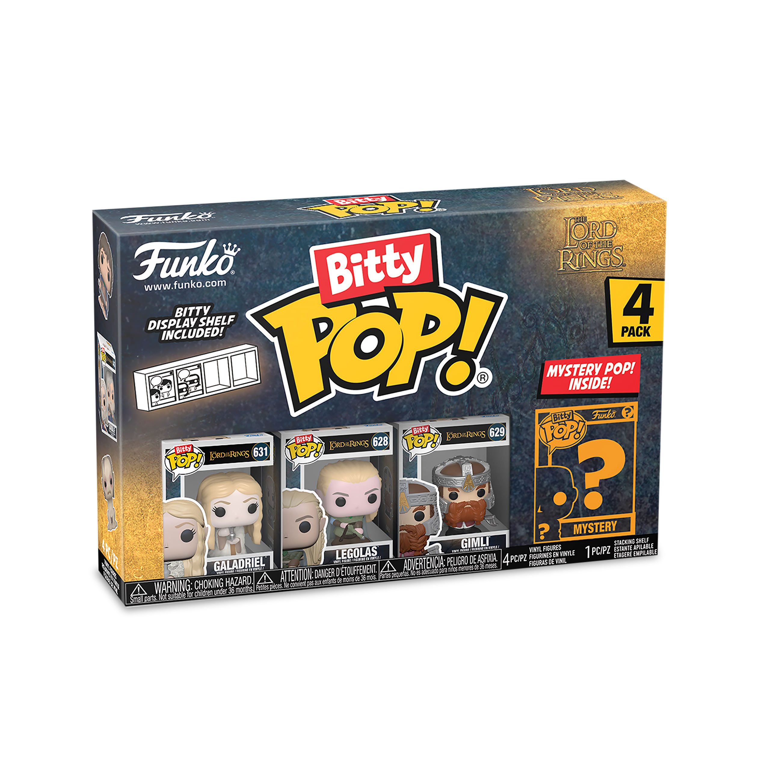 

Властелин колец - Набор из 4 фигурок Funko Bitty Pop, серия 2