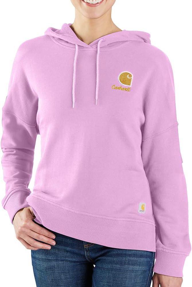 

Carhartt Women's 106479 худи с принтом из серии TENCEL Fiber, Violet Haze