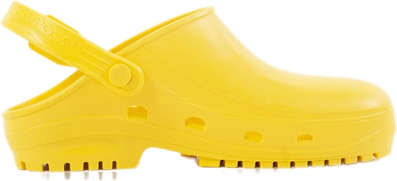 

Сабо REPOSA для взрослых, открытая пятка, унисекс, желтый