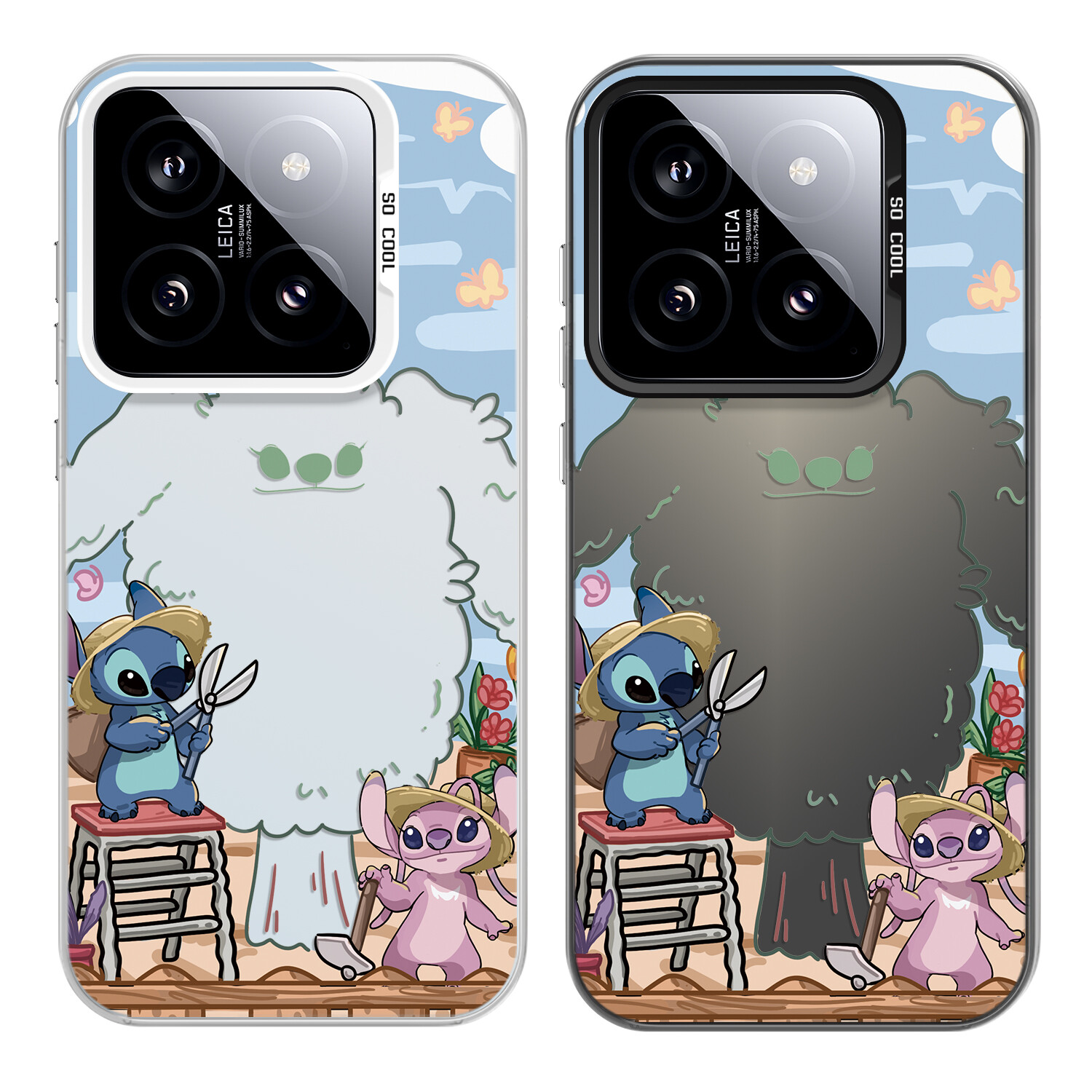 

Чехол для телефона Disney, DWCXCY34-Color Silver Black Plating Black Frame Right