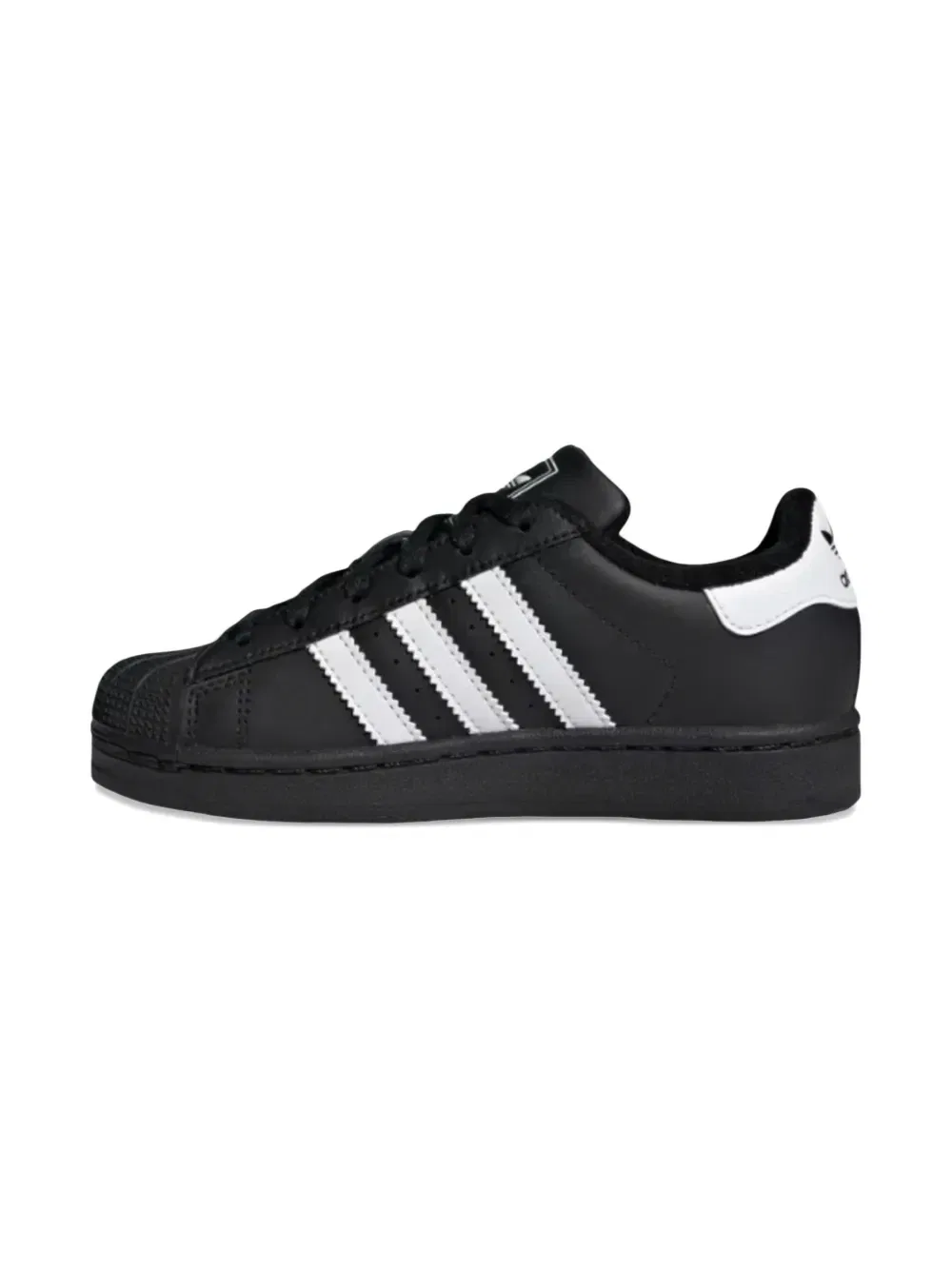 Кроссовки Superstar II с тремя полосками Adidas Kids, серый — фото 2