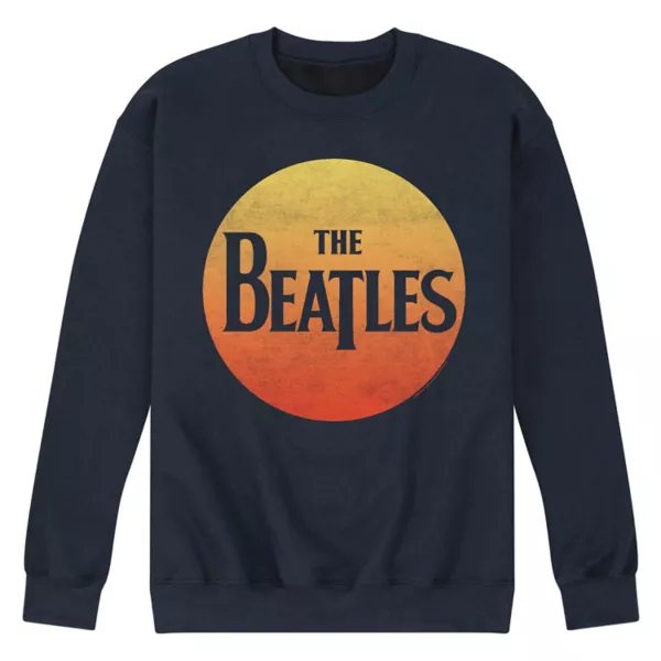 

Мужская толстовка с принтом логотипа The Beatles Sun Licensed Character, синий