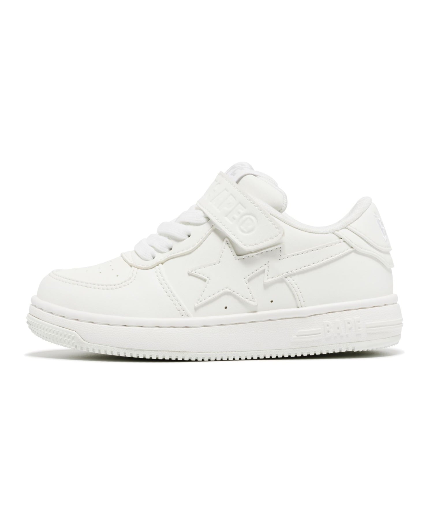 Кроссовки BAPE STA #1 A Bathing Ape, WHITE — фото 2