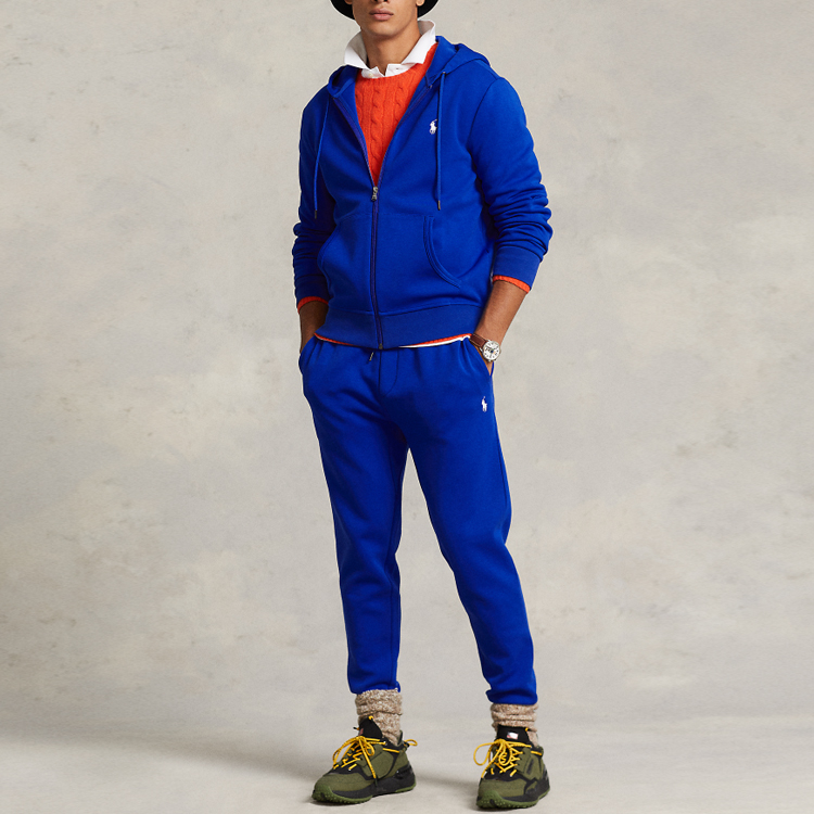 Polo Ralph Lauren Мужская толстовка синего цвета — фото 4