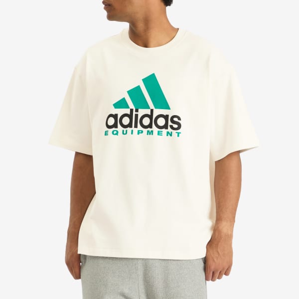 Футболка Eqt Adidas, cloud белый — фото 2