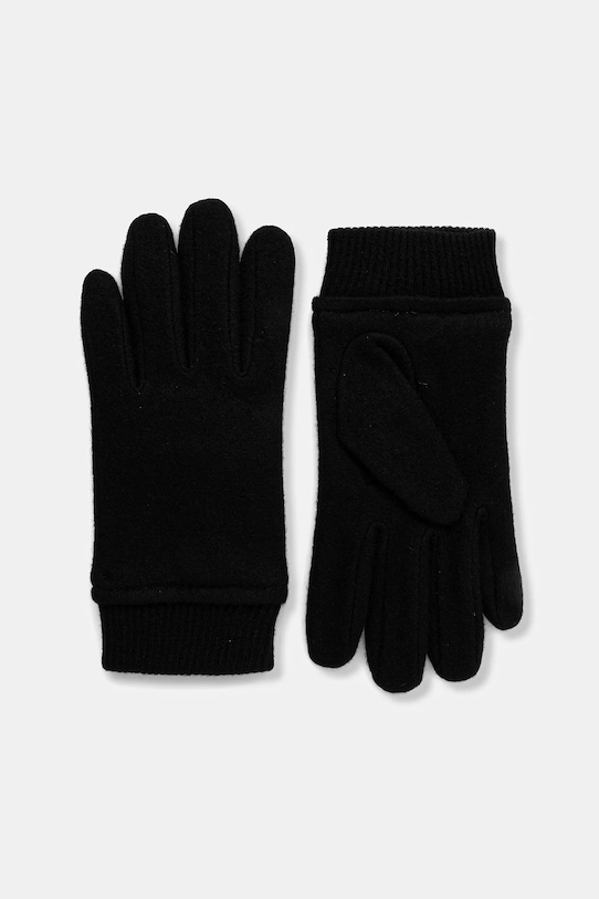 

Перчатки с шерстью Boss, черный