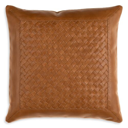 

Кожаная декоративная подушка Lawdon, 18 x 18 дюймов Surya, цвет Tan/Beige