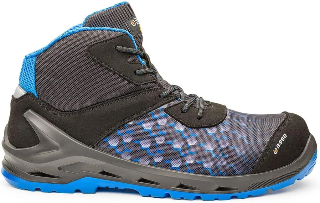 Кроссовки BASE Protection Unisex B1209b I-robox Blue Top S3 ESD SRC-Bk, мультиколор