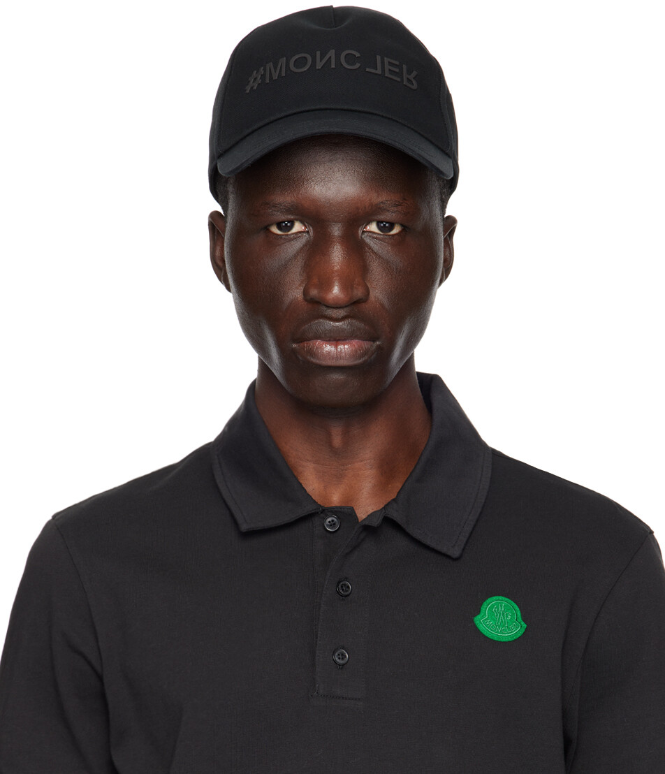 

Черная бейсболка Moncler Grenoble, цвет Black