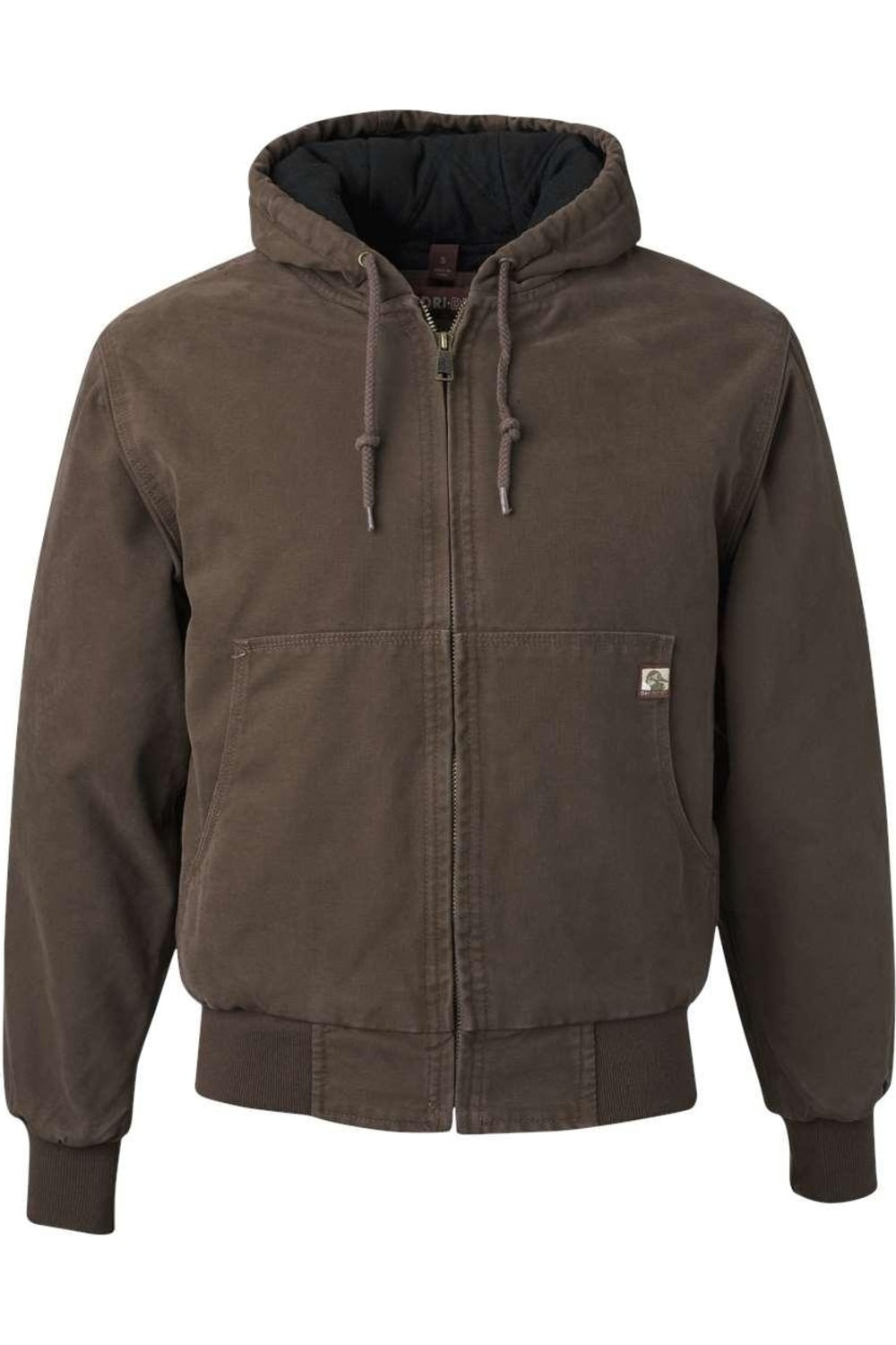

Куртка DRI DUCK из ткани Cheyenne Boulder с капюшоном и трикотажной стеганой подкладкой, цвет tobacco