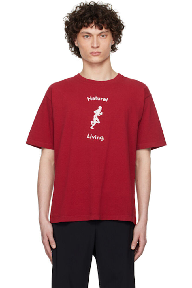 

Футболка из красного калифорнийского хлопка District Vision